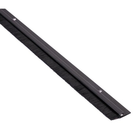 National Guard 48" Nylon Brush Seal with 1/2" Sweep B606DKB48